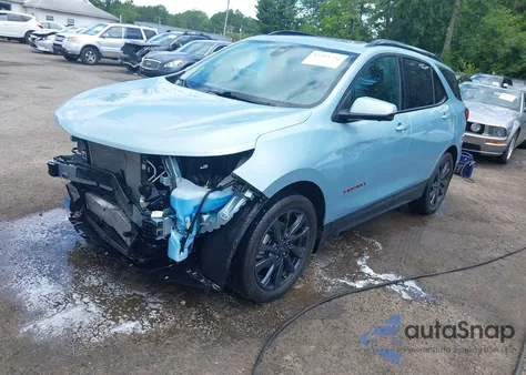 2022 Chevrolet Equinox Fwd Rs from USA, damaged, VIN 2GNAXMEV5N6108213